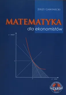 Matematyka dla ekonomistów - Outlet - Jerzy Gawinecki