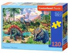 Puzzle Dinosaur Volcanos