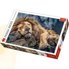 Puzzle 1000 Śpiący lew