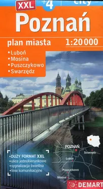 Poznań Plus 4 Plan miasta 1:20 000 - Outlet