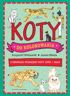 Koty do kolorowania - Joanna Babula, Krzysztof Wiśniewski