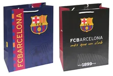 Torba papierowa FC Barcelona średnia 10 sztuk