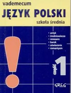 Vademecum mini Język polski 1 - Outlet - Wojciech Rzehak