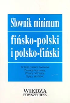 Słownik minimum fińsko-polski i polsko-fiński - Outlet - Beata Krawczykiewicz, Antoni Krawczykiewicz