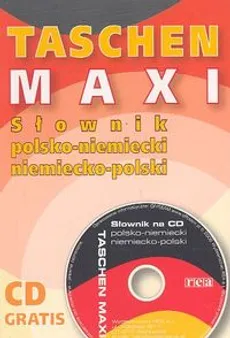 Taschen Maxi. Słownik polsko-niemiecki niemiecko-polski z płytą CD - Outlet