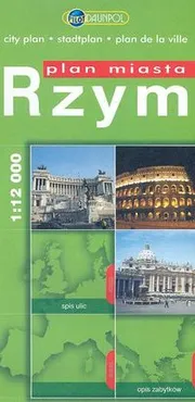 Rzym Plan miasta 1: 12 000