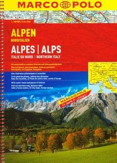 Alpy atlas drogowy 1:300 000
