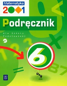 Matematyka 2001 6 Podręcznik + CD - Anna Bazyluk, Jerzy Chodnicki, Mirosław Dąbrowski
