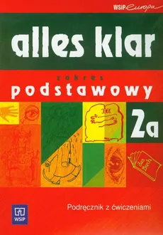 Alles klar 2A Podręcznik z ćwiczeniami + 2CD - Outlet - Zofia Wąsik, Krystyna Łuniewska, Urszula Tworek