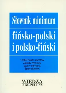 Słownik minimum fińsko-polski polsko-fiński - Beata Krawczykiewicz, Antoni Krawczykiewicz