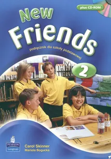 New Friends 2 Podręcznik z płytą CD - Outlet - Mariola Bogucka, Carol Skinner