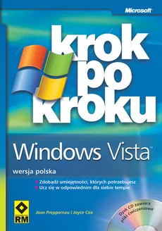 Krok po kroku Windows Vista + CD - Cox Joyce, Joan Preppernau