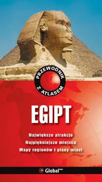 Przewodnik z atlasem Egipt - Outlet - Anthony Sattin, Sylvie Franquet