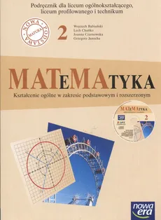 Matematyka 2 Podręcznik z CD - Outlet - Joanna Czarnowska, Lech Chańko, Wojciech Babiański