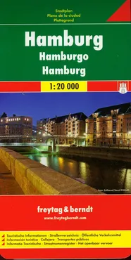 Hamburg city map 1:20 000 - Outlet
