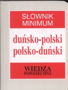 Słownik minimum duńsko - polski polsko - duński - Outlet - Elżbieta Frank-Oborzyńska