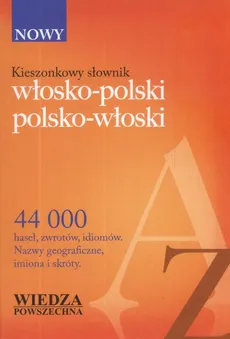 Kieszonkowy słownik włosko-polski polsko-włoski - Outlet - Ilona Łopieńska, Tadeusz Korsak, Giorgio Borio