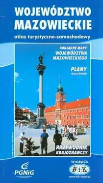 Województwo mazowieckie atlas turystyczno-samochodowy - Outlet