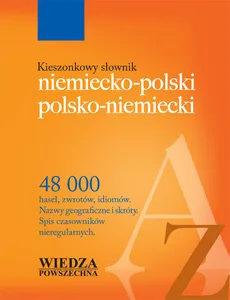 Kieszonkowy słownik niemiecko polski polsko niemiecki - Patyńska Ewa T., Stanisław Schmitzek, Jan Czochralski