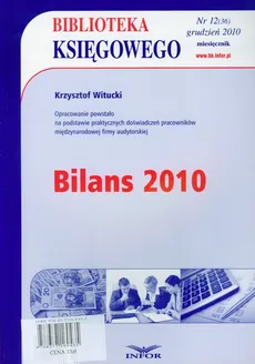 Bilans 2010 - Outlet - Krzysztof Witucki