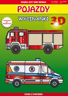 Pojazdy Wycinanki 3D - Krzysztof Tonder