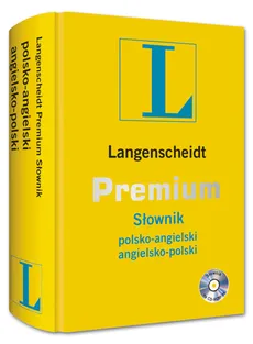 Słownik Premium polsko-angielski angielsko-polski z płytą CD - Outlet