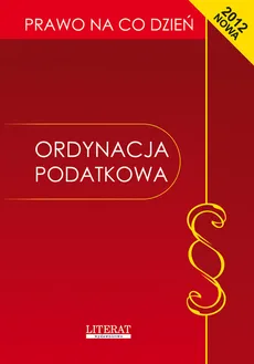 Ordynacja podatkowa - Ewelina Kopońska