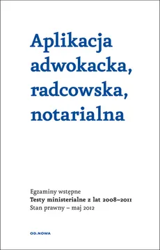 Aplikacja adwokacka radcowska notarialna
