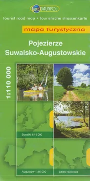 Pojezierze Suwalsko-Augustowskie mapa turystyczna 1:110 000 - Outlet