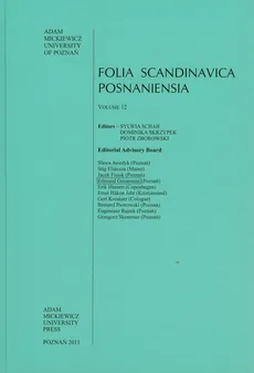 Folia Scandinavica Posnaniensia vol.12
