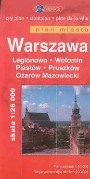 Warszawa plan miasta 1:26 000