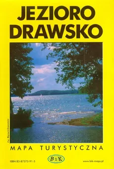 Jezioro Drawsko mapa turystyczna