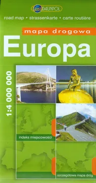 Europa mapa drogowa - Outlet
