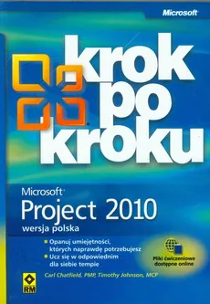 Microsoft Project 2010 krok po kroku - Outlet