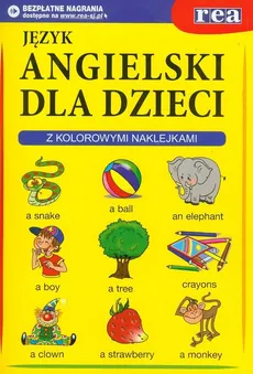 Język angielski dla dzieci z kolorowymi naklejkami - Outlet - Gabrielle Smith-Dluha, Pavlina Samalikova, Veronika Moravkova