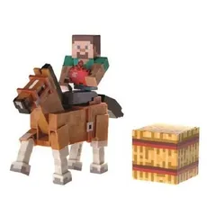 Minecraft Steve + koń