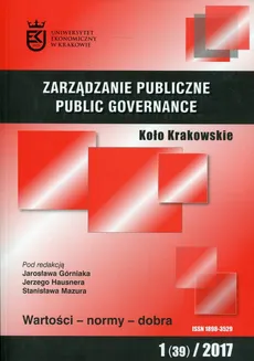 Zarządzanie Publiczne 1/2017 Koło Krakowskie - Outlet