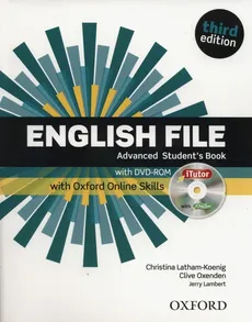 English File Advanced Student's Book +DVD + Oxford Online Skills - Outlet - Jerry Lambert, Christina Latham-Koenig, Clive Oxenden
