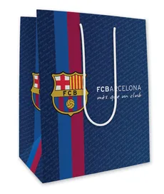 Torba papierowa FC Barcelona - mała 10 sztuk