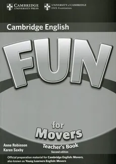 Fun for Movers Teacher's Book - Outlet - Anne Robinson, Karen Saxby
