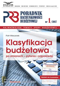 Klasyfikacja budżetowa po zmianach - pytania i odpowiedzi - Piotr Wieczorek