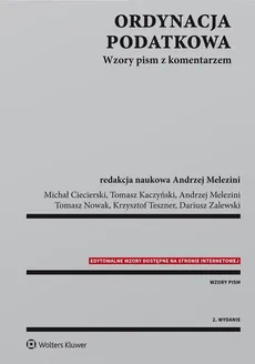 Ordynacja podatkowa - Michał Ciecierski, Tomasz Kaczyński, Andrzej Melezini, Tomasz Nowak, Krzysztof Teszner, Dariusz Zalewski