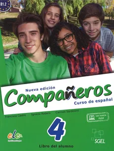 Companeros 4 Podręcznik + licencia digital - nueva edicion - Outlet - Francisca Castro, Ignacio Rodero, Carmen Sardinero