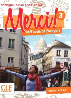 Merci 3 Podręcznik + DVD - Sophie Champagne, Adrien Payet, Isabelle Rubio, Emilio Ruiz