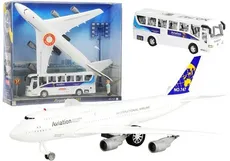 Zestaw Lotnisko Samolot + Autobus Airbus