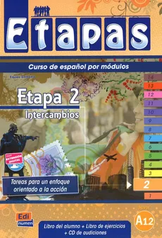 Etapas 2 Podręcznik + ćwiczenia + CD - Equipo Entinema