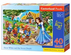 Puzzle Maxi Snow White and the Seven Dwarfs 40