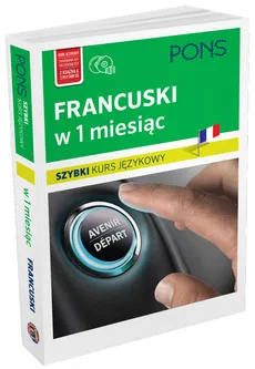 Francuski w 1 miesiąc Szybki kurs językowy + CD - Anne Braun, Patrice Julien