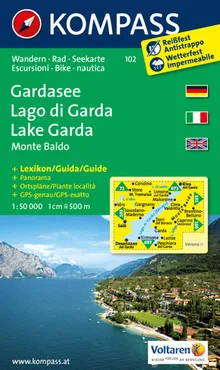 Gardasee Monte Baldo 1:50000