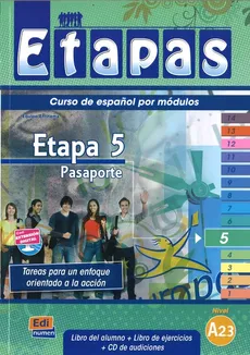 Etapas 5 Podręcznik + ćwiczenia + CD - Entinema Equipo